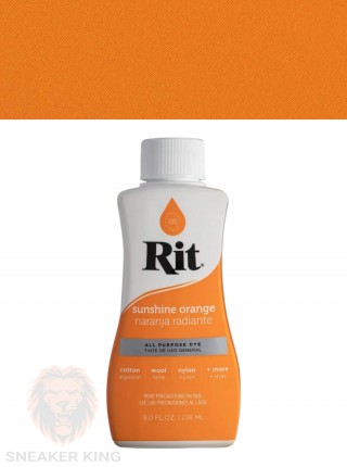 Барвник для натуральних тканин RIT All-Purpose Dye Sunshine Orange (сонячно-помаранчевий), 236 мл